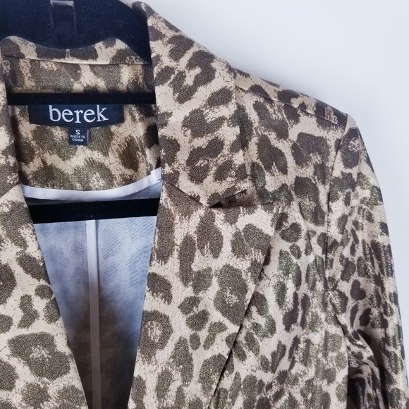 berek leopard blazer